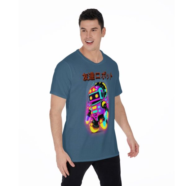 All-Over Print Men's O-Neck T-Shirt - Imagen 2