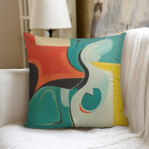 All-Over Print couch pillow with pillow Inserts - Imagen 2